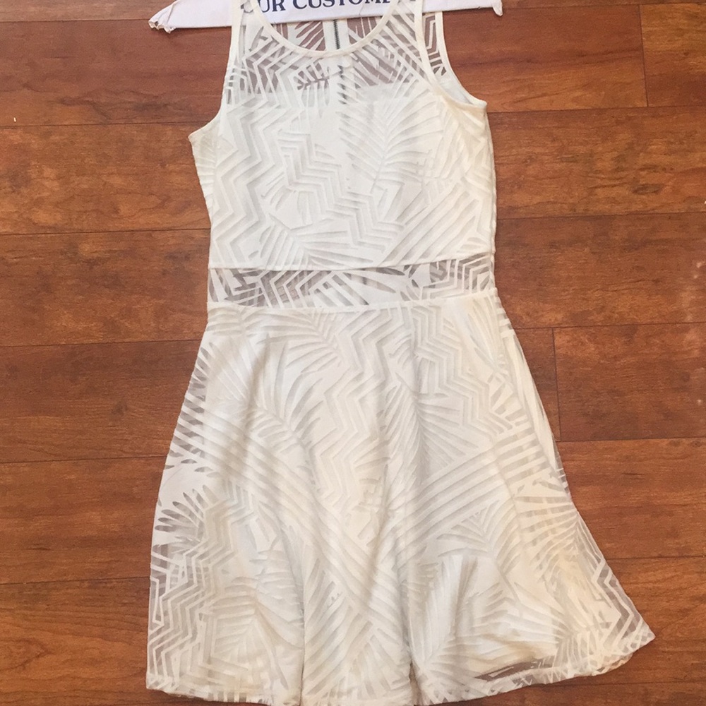 White dress